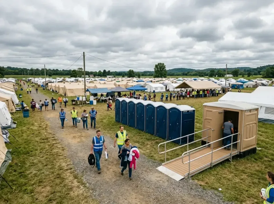 disaster-relief-camp-restrooms-010 — frequently asked questions, Dumpster & Portable Bathrooms Rental in Cuba City, WI